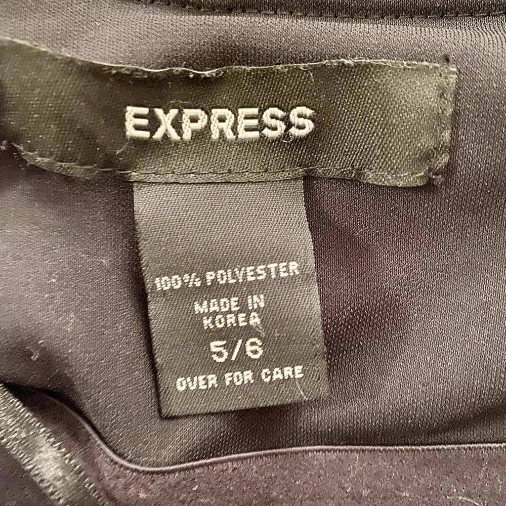 Express Strapless Dress - Picture 2 of 6